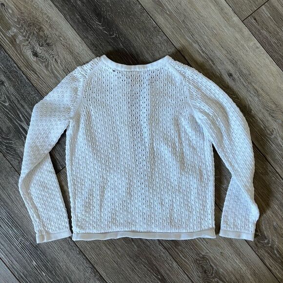 Janie and Jack White Cardigan Sweater - Picture 6 of 6